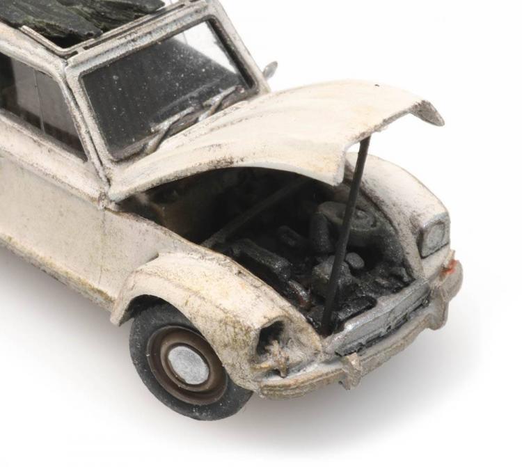 CITROEN DYANE BLANC PATINE CLAIR