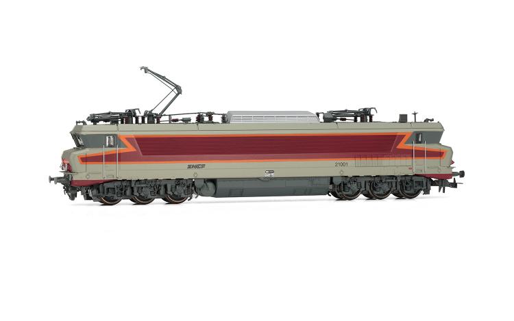 LOCOMOTIVE ELECTRIQUE CC 21001 GRAND CONFORT LOGO NOUILLE SNCF
