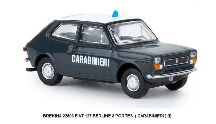 FIAT 127 BERLINE 3 PORTES ( CARABINIERI ) (I)
