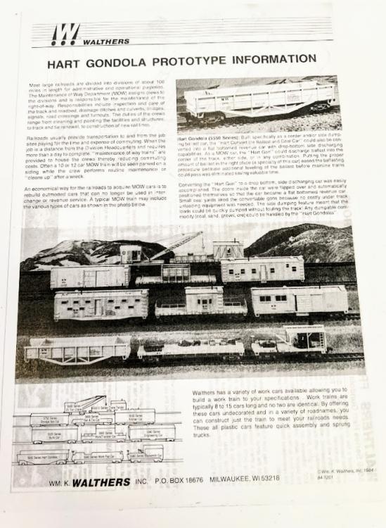 WORK TRAIN - DEUX SET - RAME COMPLETE - SANTA FE