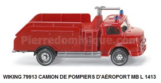 CAMION DE POMPIERS D'AÉROPORT MB L 1413