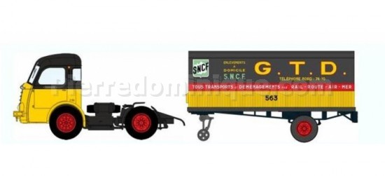 Panhard Movic - remorque ''GTD''