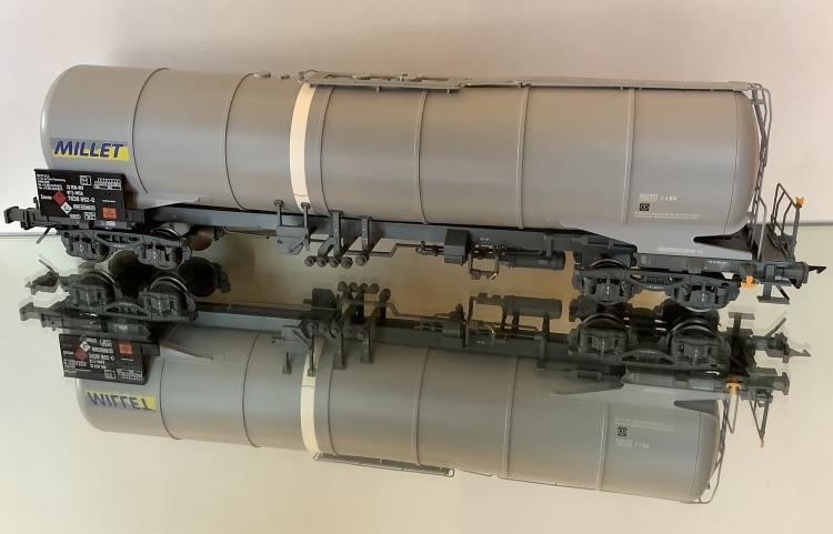 WAGON CITERNE 95M3 ZACNS, MILLET SNCF