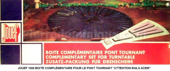 BOITE COMPLÉMENTAIRE POUR LE PONT TOURNANT ATTENTION RAILS MAILLECHORT - SOUS CELLOPHANE
