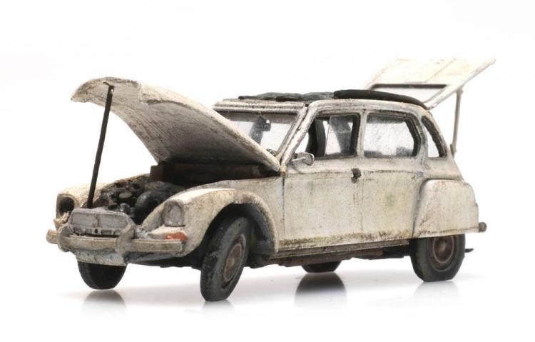 CITROEN DYANE BLANC PATINE CLAIR