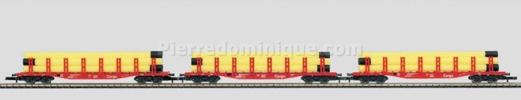 COFFRET DE 2 WAGONS FRIGO ''INTER FRIGO'' B - Icefs LS MODELS LSM-32100