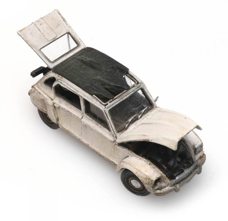 CITROEN DYANE BLANC PATINE CLAIR