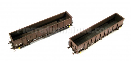 COFFRET DE 2 WAGONS TOMBEREAUX FAS SNCF