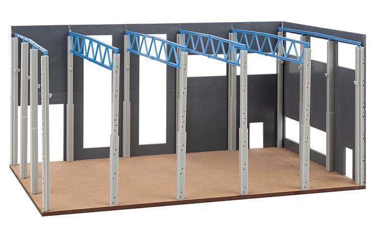 MAQUETTE BATIMENT INDUSTRIEL EN CONSTRUCTION