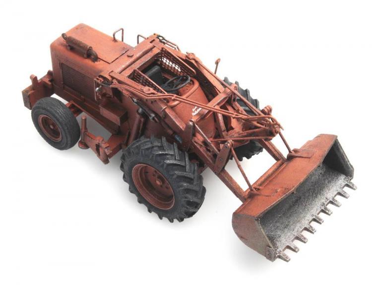 ENGIN DE CHANTIER BISCHOFF POLYTRAC AVEC PELLE