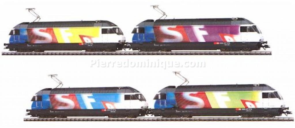Lima (Italie), échelle HO, CFF/SBB/FFS, 1 locomotive Re 6/6 verte