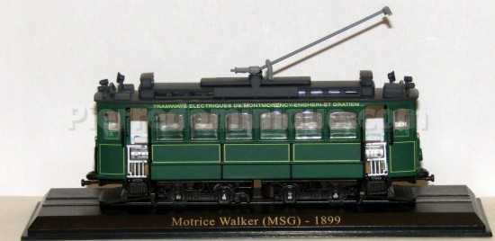 *PROMOS* - TRAMWAY HISTORIQUES WALKER MSG MONTMORENCY 1899