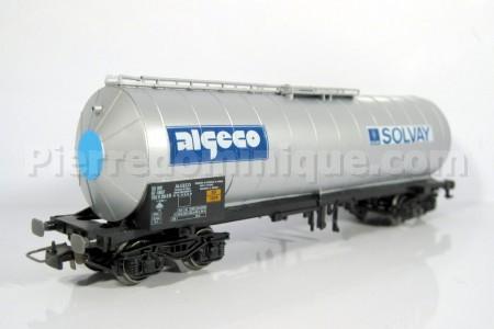 Set de 2 wagons-citerne à 3 essieux Algeco, Ep III, SNCF
