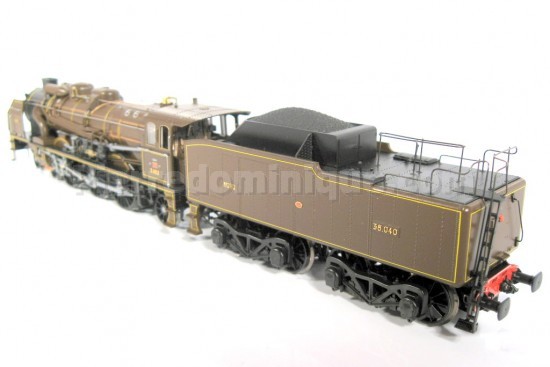 *PROMOS* - LOCOMOTIVE VAPEUR PACIFIC 231 NORD (Version musée) DIGITAL AC / 3 RAILS