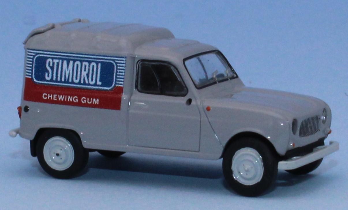 Sesame Renault 4 Fourgonnette Miniature 1:43 - Jaune - Hoover, Bon état