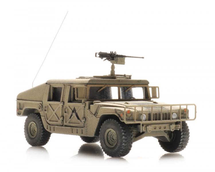 HUMVEE ARMEE AMERICAINE DESERT EQUIPE 50 MG