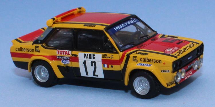 FIAT 131 ABARTH RALLY, NO 12, RALLYE MONTE CARLO 1980 (MICHÈLE MOUTON - ANNIE ARRII)