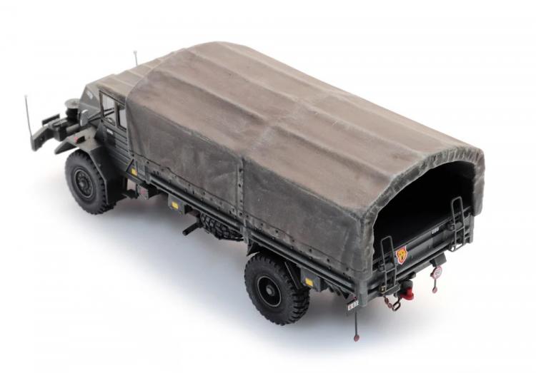 CAMION A BACHE MAN 630 L2 AE TRANSPORT DE MARCHANDISE DEFENSE DE LA BELGIQUE