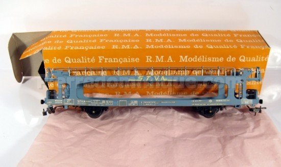 KIT WAGON TRANSPORT DE VOITURE STVA SNCF