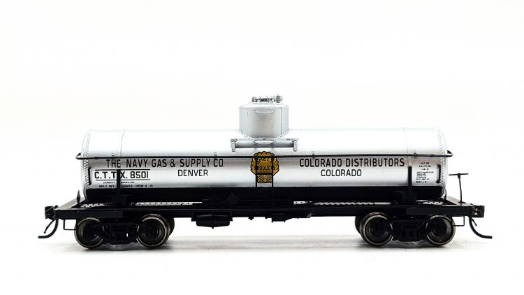 WAGON CITERNE THE NAVY GAS AND SUPPLY CO DENVER - SHELL PRODUTS 8501