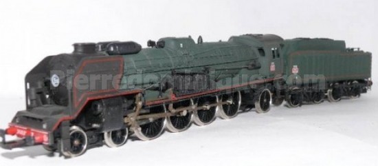 LOCOMOTIVE VAPEUR 241 P 7 SNCF BOITE DEFRAICHIE