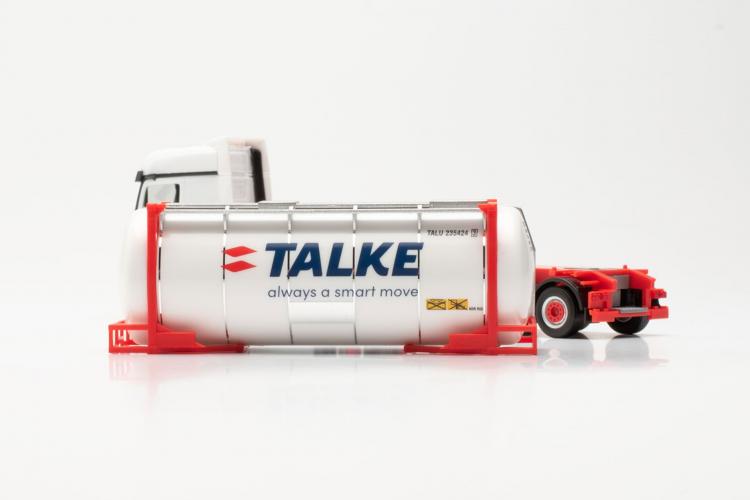 TRACTEUR MERCEDES ACTROS SEMI REMORQUE CONTENEUR CITERNE TALKE