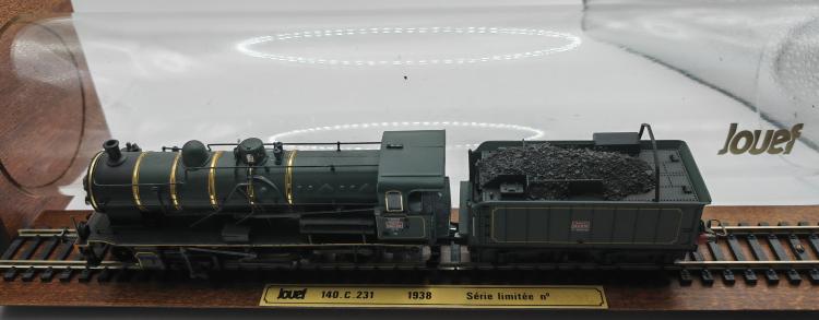LOCOMOTIVE VAPEUR 140 C 231 SNCF - MACHINE DE L'AJECTA (CLUB JOUEF)