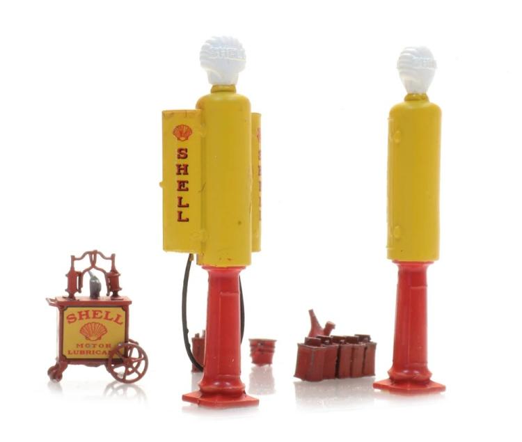 DISTRIBUREUR D ESSENCE ANCIEN SHELL