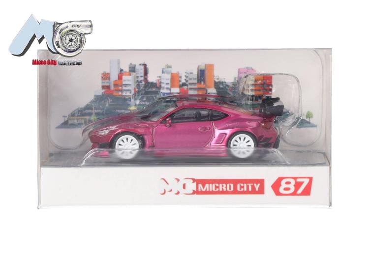 COUPE TOYOTA GT86 ROSE METALLISE ROCKET BUNNY PANDEM