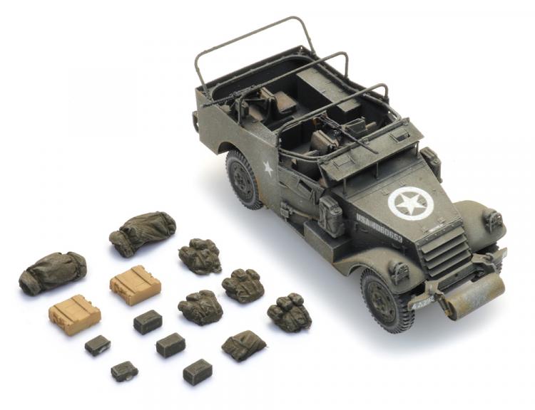 VEHICULE MILITAIRE ARMEE AMERICAINE M3A1 SCOUTCAR