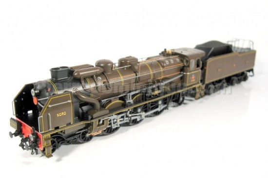 *PROMOS* - LOCOMOTIVE VAPEUR PACIFIC 231 NORD (Version musée) DIGITAL AC / 3 RAILS