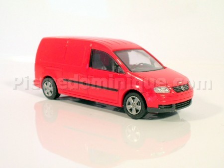 VW CADDY MAXI FOURGONNETTE ROUGE