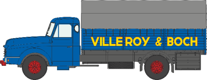 CAMION WILLEME NEZ DE REQUIN BACHE VILLEROY  BOCH