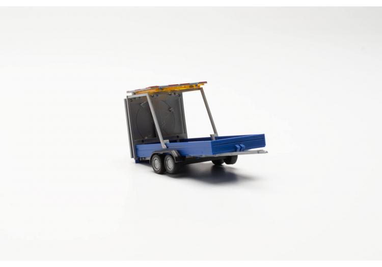 REMORQUE DE SÉCURITÉ ROUTIÈRE, BLEU ULTRAMARIN