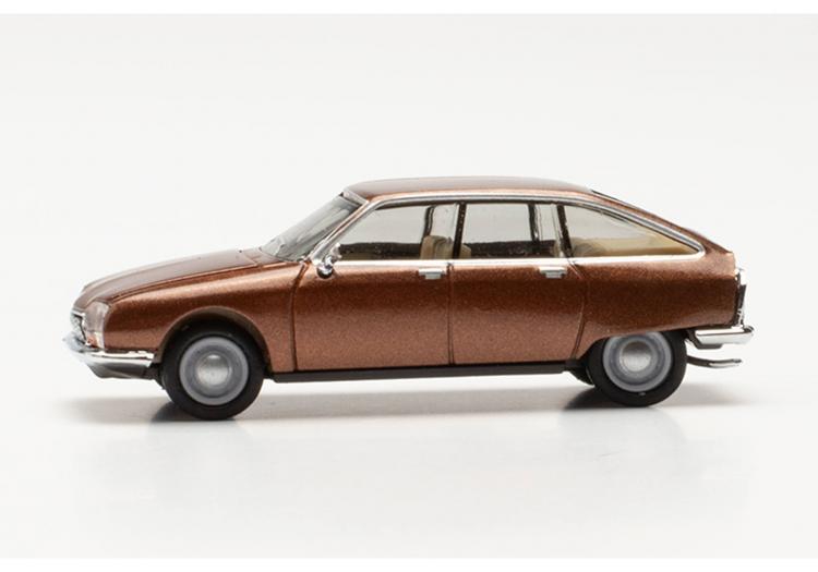 BERLINE CITROEN GS DE 1977 CUIVRE TAMELA METTALISE INTERIEUR BEIGE