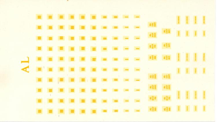 RMA COFFRET ALSACE LORRAINE- 5 VOITURES VOYAGEURS - DECALCOMANIE A POSER