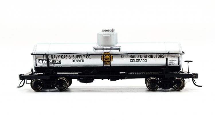 WAGON CITERNE THE NAVY GAS AND SUPPLY CO DENVER - SHELL PRODUTS 8508