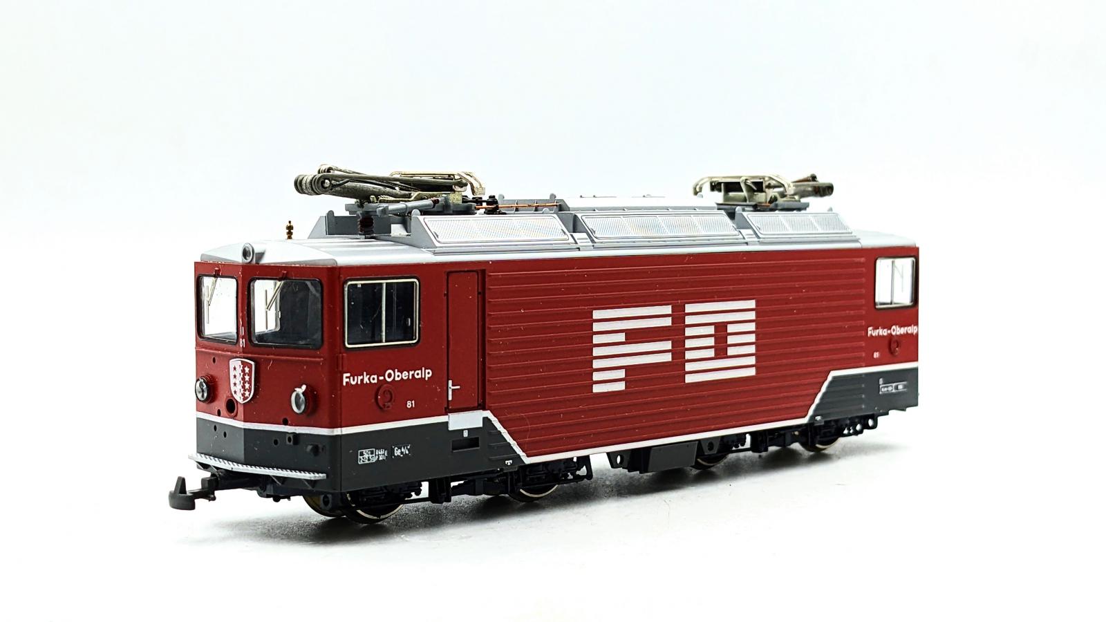 Voiture Miniature FAMA Échelle 1/45 - 1ère Furka-Oberalp - Occasion