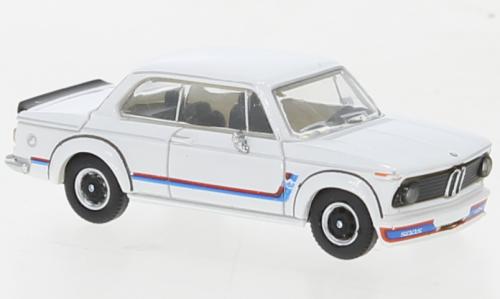 BERLINE DE COURSE BMW 2002 TURBO 2 PORTES PHASE 2 BLANCHE DE 1968-1974