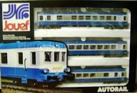 AUTORAIL XBD 4923 SNCF + REMORQUE