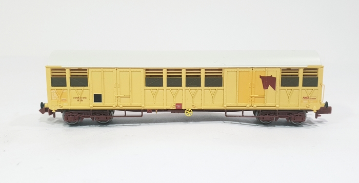 SET DE 2 WAGONS GAHKKSS 14-6 TETE DE VACHE SNCF