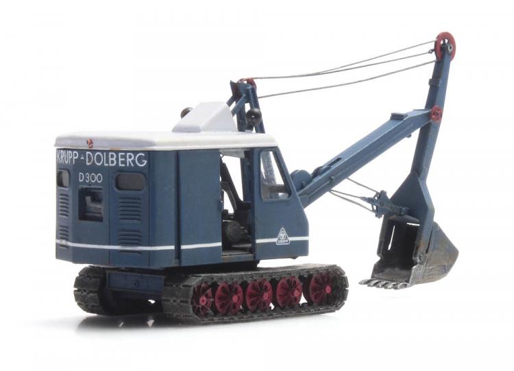 EXCAVATRICE A CHENILLE ET A CABLES KRUPP DOLBERG