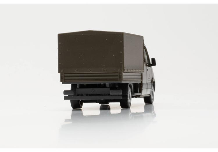 CAMIONNETTE MB SPRINTER 18 A DOUBLE CABINE MILITAIRE BACHE BUNDESWEHR