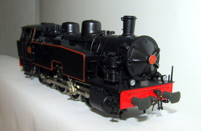 LOCOMOTIVE VAPEUR 050 TQ2 NOIRE SNCF