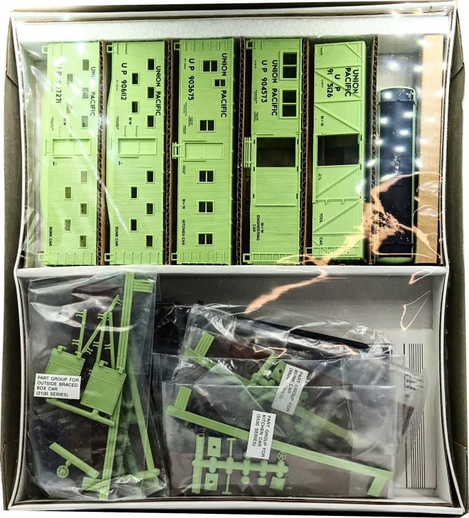 WORK TRAIN #1 - UNION PACIFIC - RAME COMPLETE