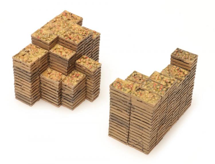 2 LOT DE CAGETTE A FRUITS (25 x 13 mm + 25 x 20 mm)