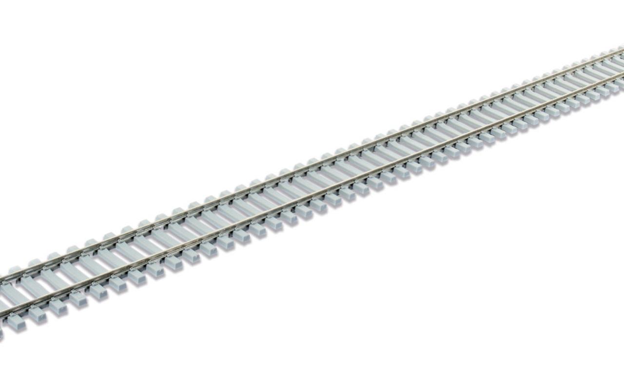 4) JOUEF LOT de 10 rails courbes Réf. 870, R=385mm, R=15°, 28 traverses HO EUR 9,00 - FR