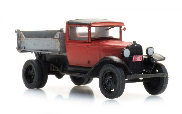 PORTEUR FORD AA A BENNE BASCULANTE