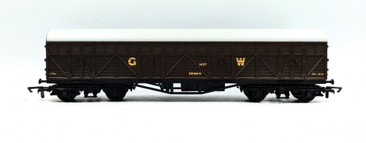 WAGON COUVERT GWR SIPHON H 1437