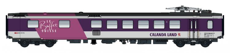 VOITURE RESTAURANT EW I WR LE BUFFET SUISSE CALANDA LAND SBB CFF FFS